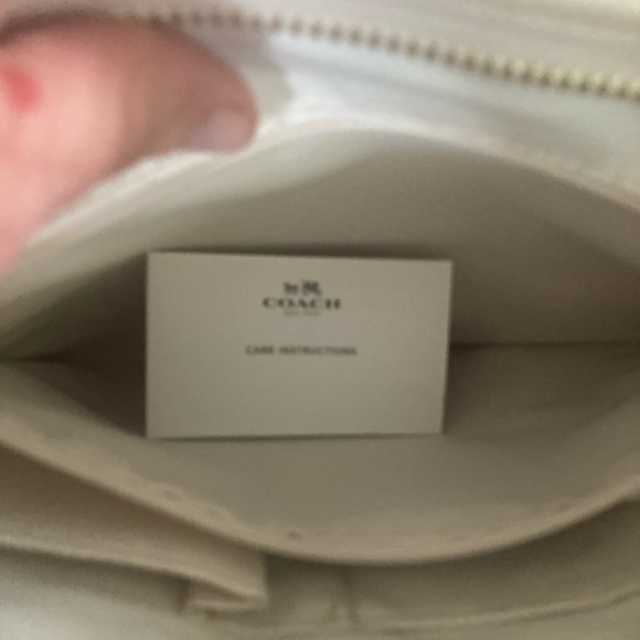 Coach Purse F36378 Signature File Crossbody Bag - Light Khaki/ Chalk